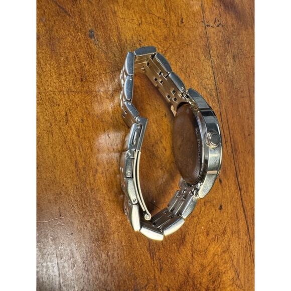 Fossil Woman's Gold-Tone BQ1757 Watch Mother of Pearl Dial Stainless Steel Roman - Picture 15 of 16